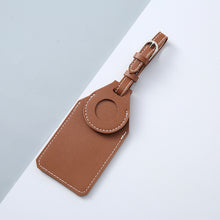 Load image into Gallery viewer, PU Anti-Lost Luggage Tag Tracker Cover for AirTag 2nd Gen / AirTag 1st Gen