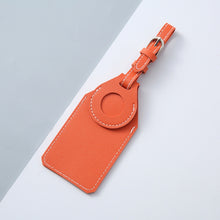Load image into Gallery viewer, PU Anti-Lost Luggage Tag Tracker Cover for AirTag 2nd Gen / AirTag 1st Gen