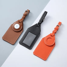 Load image into Gallery viewer, PU Anti-Lost Luggage Tag Tracker Cover for AirTag 2nd Gen / AirTag 1st Gen
