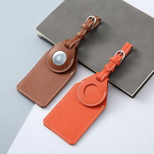 Load image into Gallery viewer, PU Anti-Lost Luggage Tag Tracker Cover for AirTag 2nd Gen / AirTag 1st Gen
