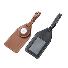 Load image into Gallery viewer, PU Anti-Lost Luggage Tag Tracker Cover for AirTag 2nd Gen / AirTag 1st Gen
