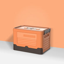 Load image into Gallery viewer, Foldable Book Box Plastic Storage Box, S Mint Blue, S Banana Yellow, S Sunset Orange, M Mint Blue, M Banana Yellow, M Sunset Orange, L Mint Blue, L Banana Yellow, L Sunset Orange