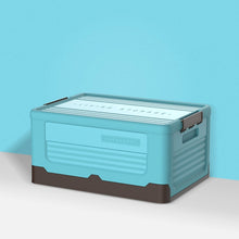 Load image into Gallery viewer, Foldable Book Box Plastic Storage Box, S Mint Blue, S Banana Yellow, S Sunset Orange, M Mint Blue, M Banana Yellow, M Sunset Orange, L Mint Blue, L Banana Yellow, L Sunset Orange