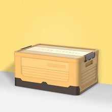 Load image into Gallery viewer, Foldable Book Box Plastic Storage Box, S Mint Blue, S Banana Yellow, S Sunset Orange, M Mint Blue, M Banana Yellow, M Sunset Orange, L Mint Blue, L Banana Yellow, L Sunset Orange