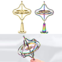 Load image into Gallery viewer, Fingertips Zinc Alloy Decompression Toy Metal Gyroscope