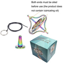 Load image into Gallery viewer, Fingertips Zinc Alloy Decompression Toy Metal Gyroscope