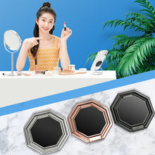 Load image into Gallery viewer, Metal Ring Buckle Live Rotating Magnetic Suction Car Desktop Tablet Folding Phone Bracket, Black, Silver, Rose Red, Bagua Map
