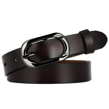 Load image into Gallery viewer, ZK--052 Soft and Wear-resistant Fine Cowhide Belt with Pin Buckle, Length: