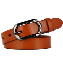 Load image into Gallery viewer, ZK--052 Soft and Wear-resistant Fine Cowhide Belt with Pin Buckle, Length: