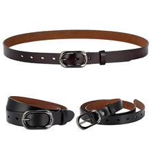 Load image into Gallery viewer, ZK--052 Soft and Wear-resistant Fine Cowhide Belt with Pin Buckle, Length: