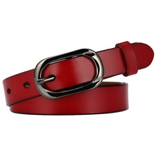 Load image into Gallery viewer, ZK--052 Soft and Wear-resistant Fine Cowhide Belt with Pin Buckle, Length: