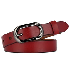 Load image into Gallery viewer, ZK--052 Soft and Wear-resistant Fine Cowhide Belt with Pin Buckle, Length: