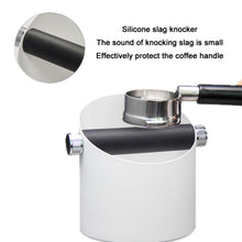 Load image into Gallery viewer, Coffee Waste Bin Milk Tea Residue Recycling Powder Box, White (Aluminum Alloy), Black (Aluminum Alloy), True Color (Stainless Steel), Black (45 Steel)