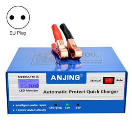 ANJING AJ-618E Battery Charger Car Battery Repairer, EU Plug, US Plug, UK Plug, AU Plug