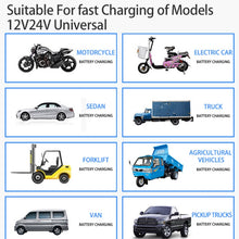 Load image into Gallery viewer, ANJING AJ-618E Battery Charger Car Battery Repairer, EU Plug, US Plug, UK Plug, AU Plug