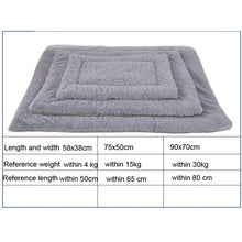 Load image into Gallery viewer, Double Sided Pet Mat Four Seasons Warm Dog Blanket,Size:, S, M, L