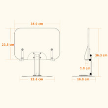 Load image into Gallery viewer, R03 Reading Bookshelf Desktop Non-rotatable Multi-function Liftable Tablet Bracket, R03, R04