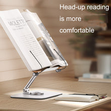 Load image into Gallery viewer, R03 Reading Bookshelf Desktop Non-rotatable Multi-function Liftable Tablet Bracket, R03, R04