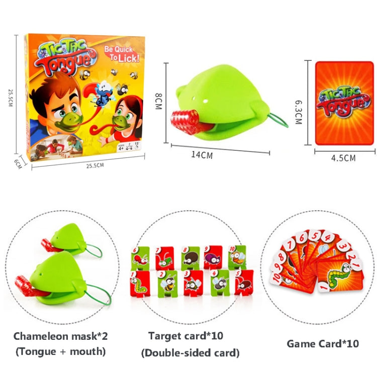 BY-0003 Frog Tongue Out Board Game Parent-child Interactive Desktop Toy