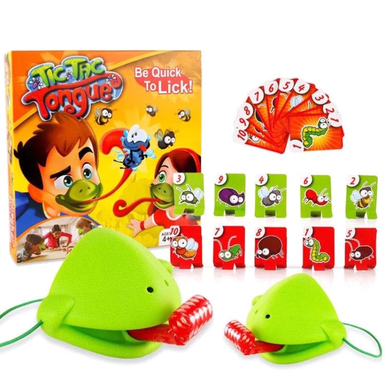 BY-0003 Frog Tongue Out Board Game Parent-child Interactive Desktop Toy