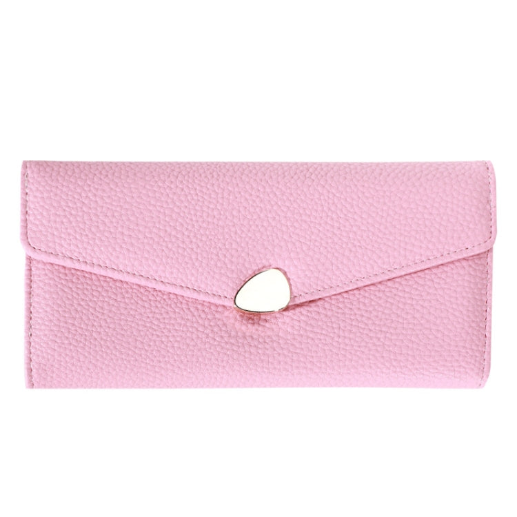 87P Litchi Pattern Multifunctional Large Capacity Wallet Phone Bag, Yellow, Green, Blue, Black, Pink, Red Wine, Brown