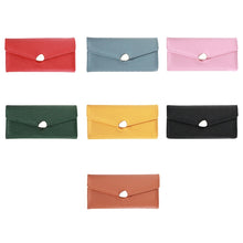 Load image into Gallery viewer, 87P Litchi Pattern Multifunctional Large Capacity Wallet Phone Bag, Yellow, Green, Blue, Black, Pink, Red Wine, Brown