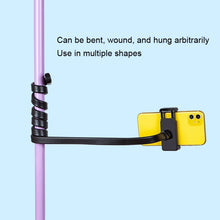 Load image into Gallery viewer, DiHao Bending Adjustment Hose Mobile Phone Live Broadcast Support, DiHao Hose+Double Hole Phone Clip
