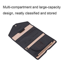 Load image into Gallery viewer, 1655 RFID Anti-magnetic Anti-theft Passport Bag Document Bag Card Bag, Black, Orange, Deep Blue, Red, Pink, Dark Green, Light Green, Royal Blue, Rose Red, Grass Green