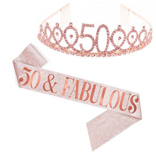 Load image into Gallery viewer, WM-02 Crystal Diamond Birthday Party Wedding Updo Crown, Color: Gold Queen Set1, Silver, Gold, Rose Gold, AB Diamond, Gold Queen, AB Silver Queen, Silver Queen, Rose Gold Queen, Golden Queen, Silver Girl, AB Gold Girl, Gold Girl, Rose Gold Girl        ...