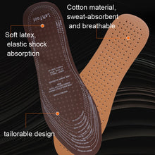 Load image into Gallery viewer, 5 Pairs Unisex Perforated Latex Insole Sweat Absorbing Insole
