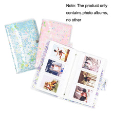 Load image into Gallery viewer, CAIUL 3 Inch PVC Photo Album Large Capacity Collection Commemorative Book, Purple Stream Sand, Pink Stream Sand, Blue Stream Sand, Golden Stars, Cute Daisy