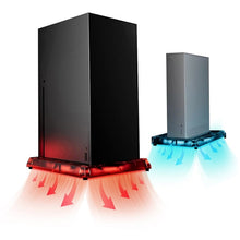 Load image into Gallery viewer, Game Console Symphony Cooling Base For Microsoft XBOX Series X/S, RGB Cooling Base, Cooling Fan-Ordinary)