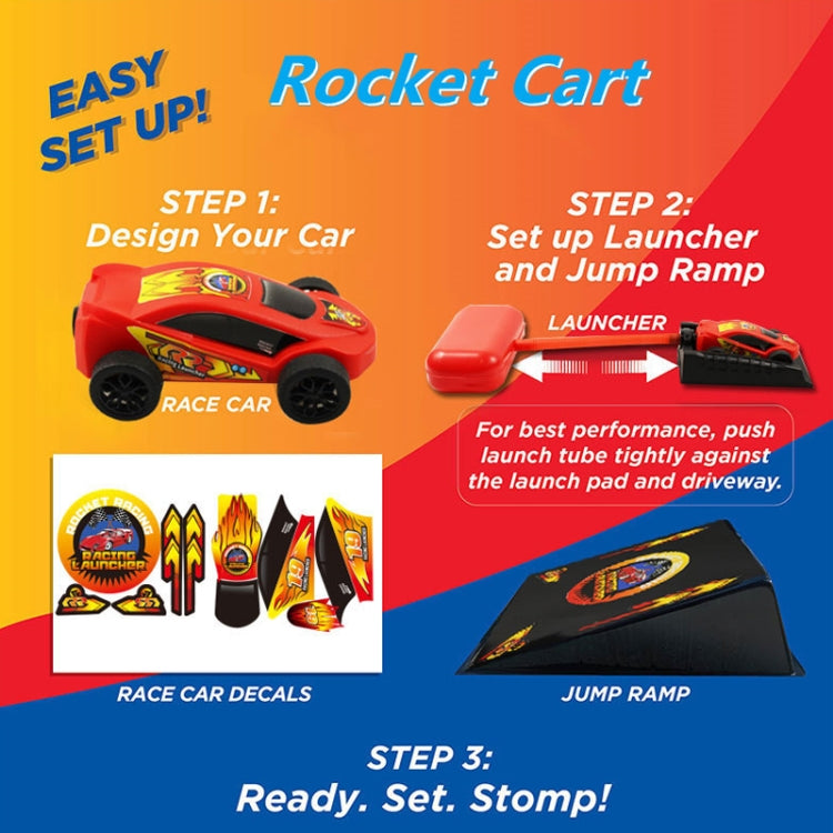 Pedal Catapult Launch Aerodynamic Car Parent-child Outdoor Competitive Racing