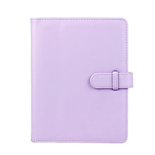 Load image into Gallery viewer, 3 Inch PU Leather Retro Photo Album Photo Storage Commemorative Book, White, Pink, Purple, Blue, Black, Brown