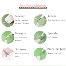Load image into Gallery viewer, Vinyl Weeding Tool Set DIY Silhouette Embossed Engraving Tool, 5 In 1, 6 In 1, 5 In 1+Cutting Pad, 6 In 1+Cutting Pad, 5 In 1+Recycler+Bag, 6 In 1+Recycler+Bag, 5 In 1+Recycler+Pen Holder, 6 In 1+Recycler+Pen Holder