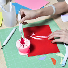 Load image into Gallery viewer, Vinyl Weeding Tool Set DIY Silhouette Embossed Engraving Tool, 5 In 1, 6 In 1, 5 In 1+Cutting Pad, 6 In 1+Cutting Pad, 5 In 1+Recycler+Bag, 6 In 1+Recycler+Bag, 5 In 1+Recycler+Pen Holder, 6 In 1+Recycler+Pen Holder