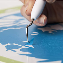 Load image into Gallery viewer, Vinyl Weeding Tool Set DIY Silhouette Embossed Engraving Tool, 5 In 1, 6 In 1, 5 In 1+Cutting Pad, 6 In 1+Cutting Pad, 5 In 1+Recycler+Bag, 6 In 1+Recycler+Bag, 5 In 1+Recycler+Pen Holder, 6 In 1+Recycler+Pen Holder