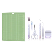 Load image into Gallery viewer, Vinyl Weeding Tool Set DIY Silhouette Embossed Engraving Tool, 5 In 1, 6 In 1, 5 In 1+Cutting Pad, 6 In 1+Cutting Pad, 5 In 1+Recycler+Bag, 6 In 1+Recycler+Bag, 5 In 1+Recycler+Pen Holder, 6 In 1+Recycler+Pen Holder