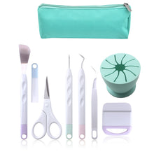 Load image into Gallery viewer, Vinyl Weeding Tool Set DIY Silhouette Embossed Engraving Tool, 5 In 1, 6 In 1, 5 In 1+Cutting Pad, 6 In 1+Cutting Pad, 5 In 1+Recycler+Bag, 6 In 1+Recycler+Bag, 5 In 1+Recycler+Pen Holder, 6 In 1+Recycler+Pen Holder