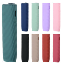 Load image into Gallery viewer, Electronic Cigarette Twill Silicone Case For IQO ILUMA ONE, Black, Dark Blue, Green, Light Purple, Rose Red, Mint Green, Pink, Gold, Red