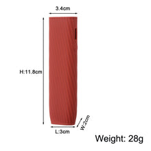 Load image into Gallery viewer, Electronic Cigarette Twill Silicone Case For IQO ILUMA ONE, Black, Dark Blue, Green, Light Purple, Rose Red, Mint Green, Pink, Gold, Red