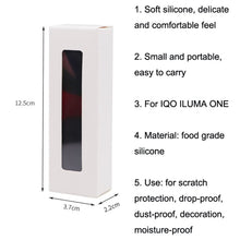 Load image into Gallery viewer, Electronic Cigarette Twill Silicone Case For IQO ILUMA ONE, Black, Dark Blue, Green, Light Purple, Rose Red, Mint Green, Pink, Gold, Red