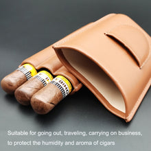 Load image into Gallery viewer, X11 Portable Cigar Holster Sealed Humidor Travel Snow Plus Cigarette Case, Brown, Black, Brown With Cut, Black With Cut