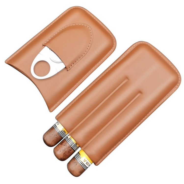 X11 Portable Cigar Holster Sealed Humidor Travel Snow Plus Cigarette Case, Brown, Black, Brown With Cut, Black With Cut