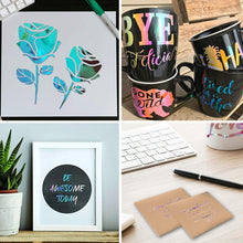 Load image into Gallery viewer, Candy -Colored Pharomsurium Self -Adhesive PVC Vinyl  Craft Sign Making, 30 x 50cm, 30 x 100cm