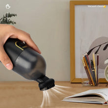 Load image into Gallery viewer, Desktop Mini Rechargeable Handheld Vacuum Cleaner, White, Black, Green