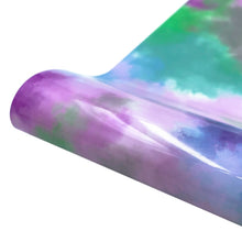 Load image into Gallery viewer, Clouds Watercolor Tie Dye Heat Transfer Vinyl Make Sign Pattern Cricut Film, 30x 50cm, 50 x 100cm