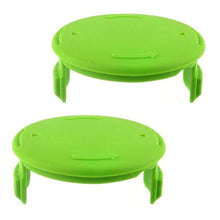 Load image into Gallery viewer, 2PCS GK04 Cordless Weeder Lawn Mower Spool Cover For Greenworks, Green, Black
