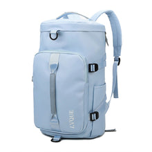 Load image into Gallery viewer, 375 Large-capacity Waterproof and Wear-resistant Crossbody Travel Backpack, Black, Fog Blue, Sky Blue, Taro Purple, Charming Purple, Cherry Pink, Light Pink, Jelly Green
