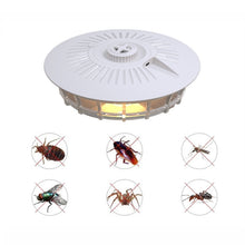 Load image into Gallery viewer, Household Flea Trap Lamp Indoor Trap Mosquito Flies Cockroach Lamp, Pearl White
